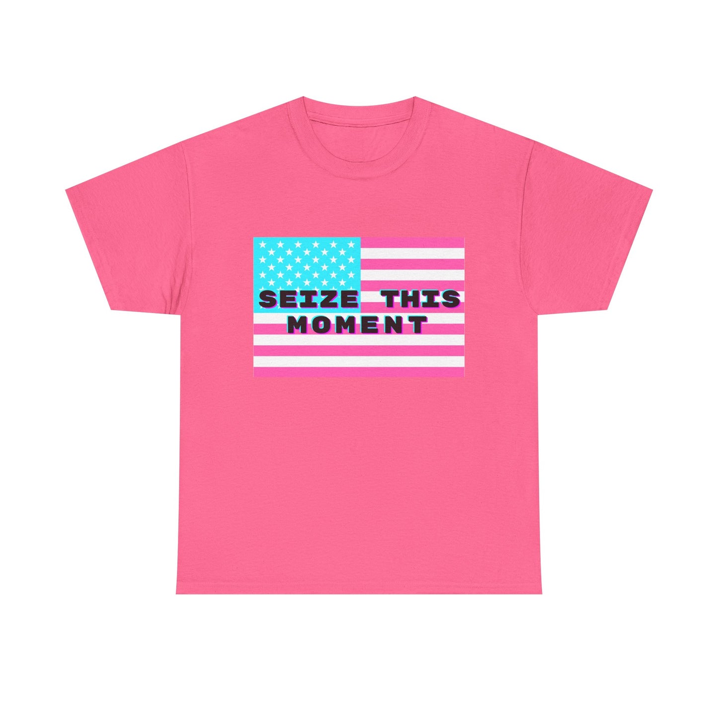 SEIZE THIS MOMENT : Unisex Heavy Cotton Tee