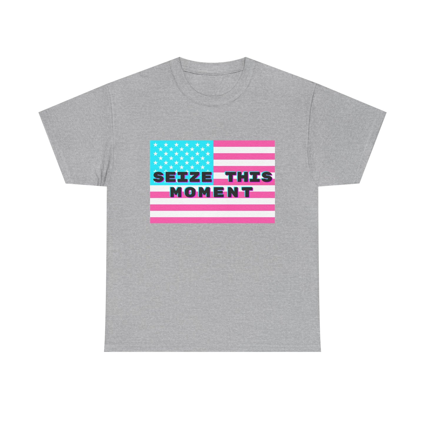 SEIZE THIS MOMENT : Unisex Heavy Cotton Tee