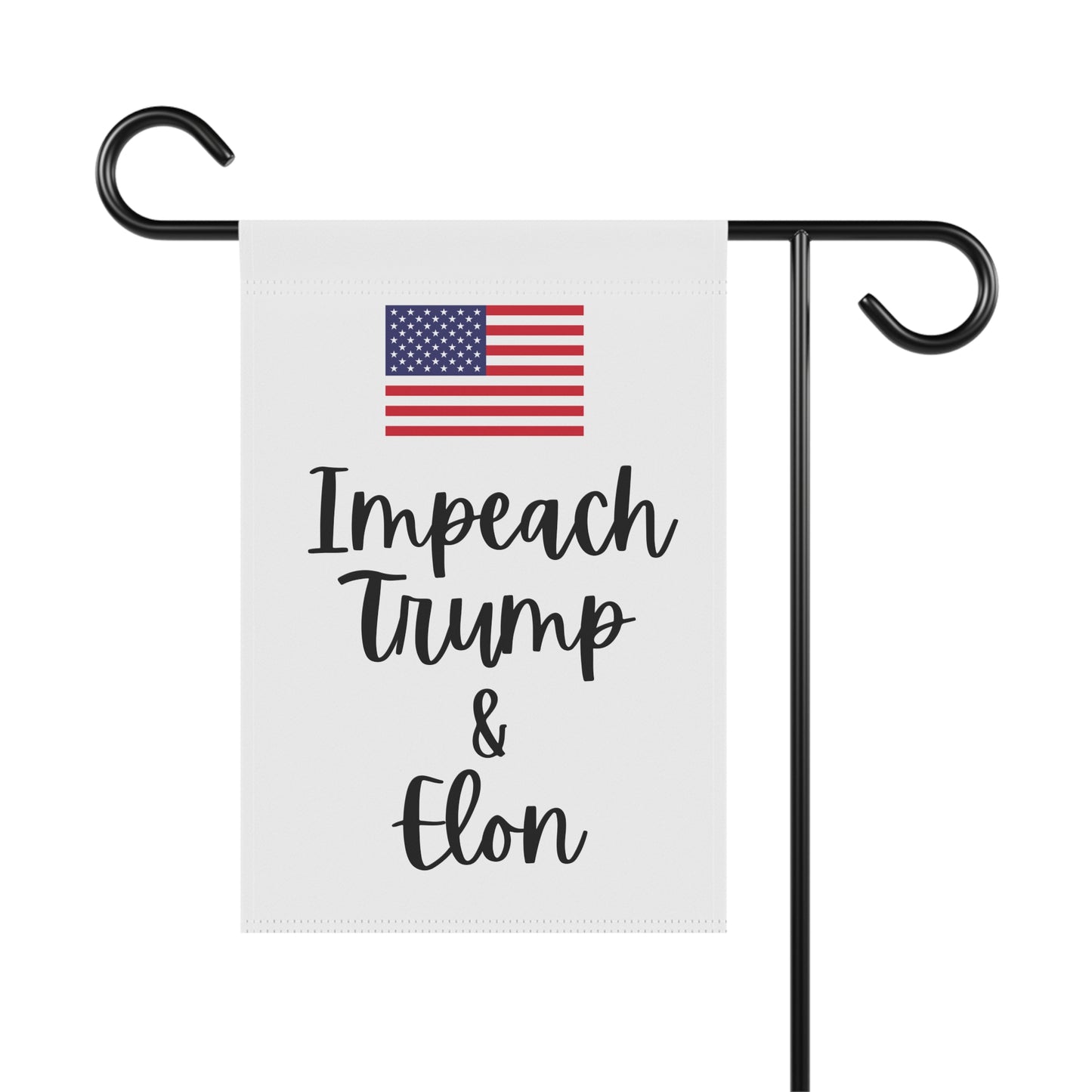 Impeach Trump and Elon Garden & House Banner