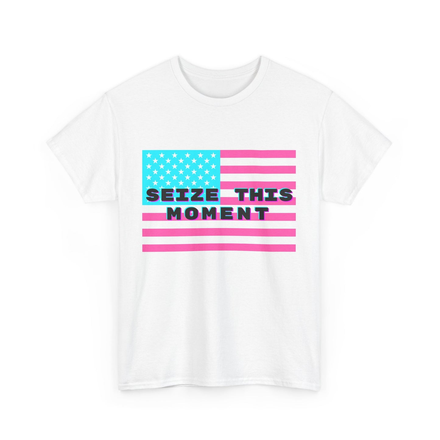 SEIZE THIS MOMENT : Unisex Heavy Cotton Tee