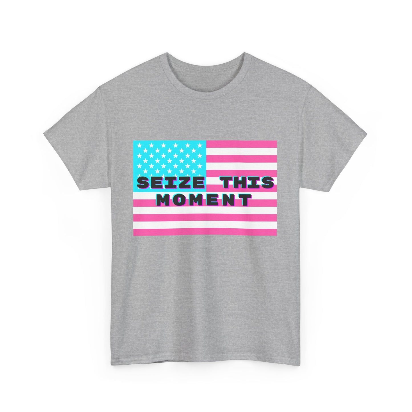 SEIZE THIS MOMENT : Unisex Heavy Cotton Tee