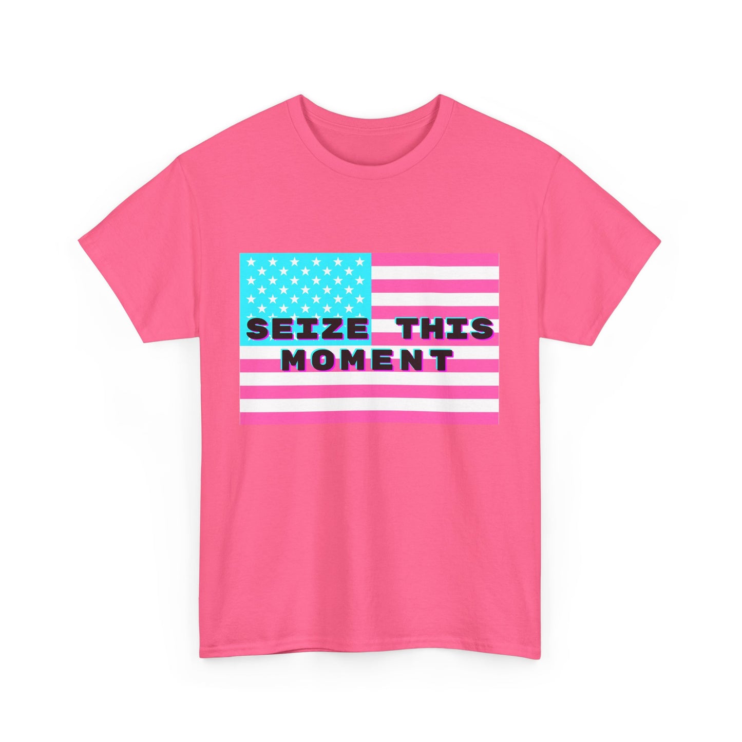 SEIZE THIS MOMENT : Unisex Heavy Cotton Tee