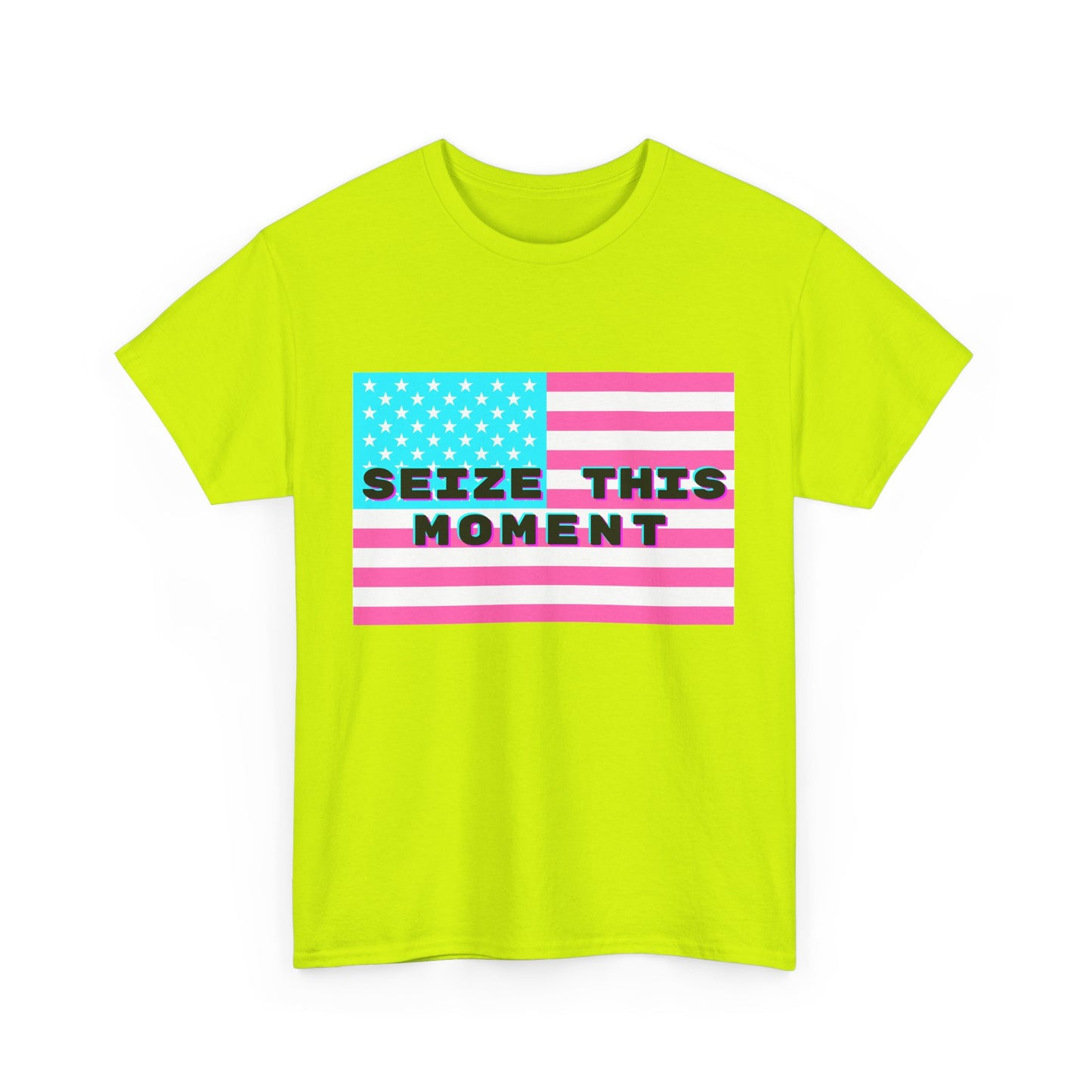 SEIZE THIS MOMENT : Unisex Heavy Cotton Tee